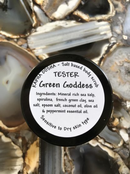 Green Goddess Salt Scrub